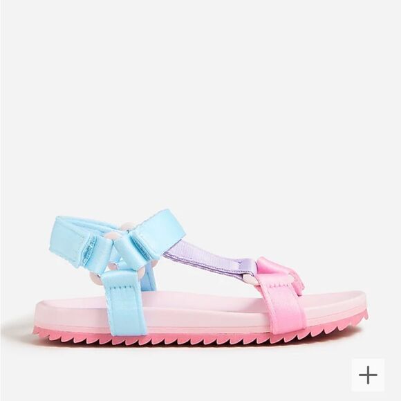 J. Crew Other - J. Crew Girls' sporty-strap sandals in colorblock*